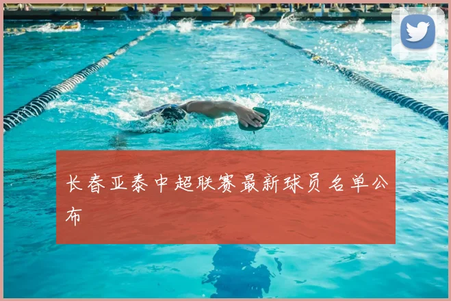 长春亚泰中超联赛最新球员名单公布
